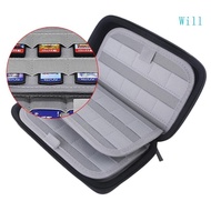Will Portable Carrying Storage for Case for Switch Game SD Cards with 80 Slots Lightweight Durable Box Game Accessories