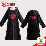 [LXYH- COSER KING] Anime Naruto เสื้อคลุมนารูโตะ Uchiha Itachi Sasuke Cosplay Costumes Cloak Hokage 