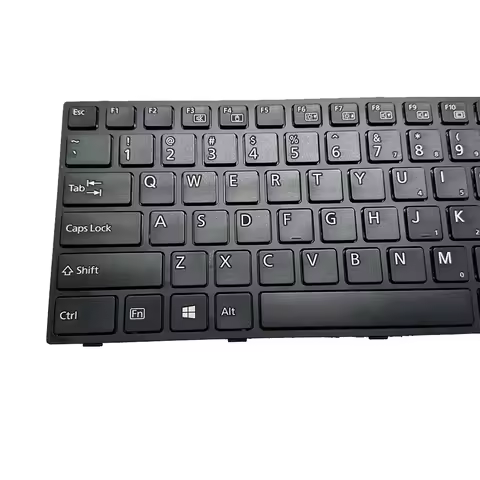 US Keyboard For Fujitsu Lifebook E733 E734 E743 E744 U745 E547 E736 E746 Black