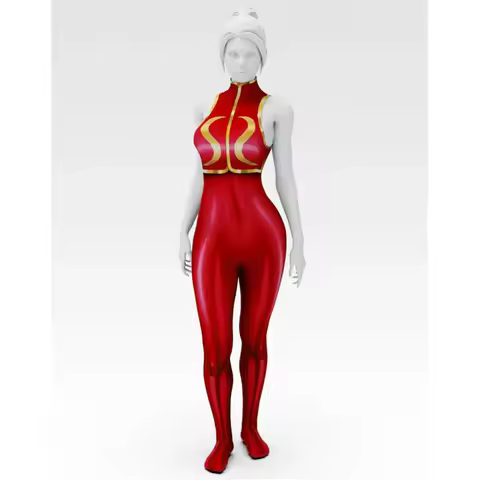 COSMen Iron Spider Red Cosplay Costume Halloween Zentai Bodysuit Superhero Party Jumpsuit Adults