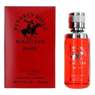 Beverly Hills Polo Club BLAZE - Cologne for Men with Notes of Cedar & Basil - Fresh & Classy Fragran