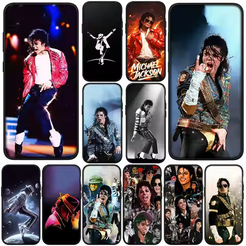 Phone Cover Poster M-Michaels Singer J-Jacksons for Apple iPhone 16 15 14 11 Pro Max 7 8 Plus SE2 SE