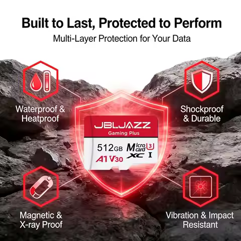 Micro SD Card 64GB 128GB 256GB 512GB SD Memory Card Class 10 UHS-I U3 V30 High-Speed for Steam Deck 