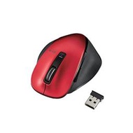 新品上市 【代購現貨】ELECOM 無線五鍵極致握感滑鼠 M-XG系列(紅)