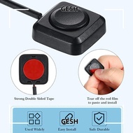 GESH Momentary Push Button, Mini 12V Mini Button Switch, DIY Adhesive Car Push Buttons