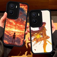 S124 Attack on Titan Casing for VIVO Y75 Y01 T4 IQOO 13 Z10 Z9 Y55 Y22s Y22 Z9X Y15s Y15a Y35 Y16 Y5