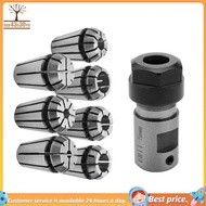 【dgk】7Pcs ER11 1-7mm Spring Collets with ER11A 5mm Motor Shaft Holder Extension Rod