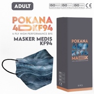 ☑ Masker/ Masker Pokana 4D KF94/ Harga perpcs/ Pokana/ Sensi/