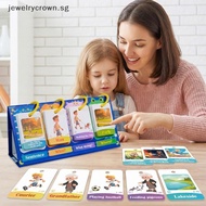 JE Sentence Building Flip Chart, Sentence Making Training Based On Pictures, Sentence Builder Game, 