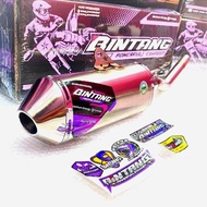 Knalpot KLX 150 - CRF 150 - D Tracker 150 - Wr 155 Type Veloz Untuk Spek mesin Standard Original Bin