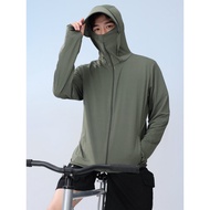 elgini windbreaker windbreaker Summer Ice Silk Outdoor Fishing Breathable Thin Sunscreen Clothing