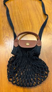 Longchamp 網袋 手挽袋