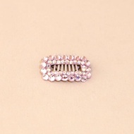 2pcs Pet Accessories Full Diamond Dog Hair Clip BB Clip Maltese Yorkshire A1589 L7BV
