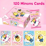 120 Minions Cards Kayou Vol.2 rare XR/GP/CR Cute Anime Collectible Cards kids gift 小黄人 卡牌