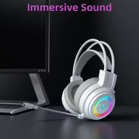 G58 G60 Gaming Headset 7.1 Stereo SVirtual Surround Bass Earphone Headphone with Mic LED Light for C