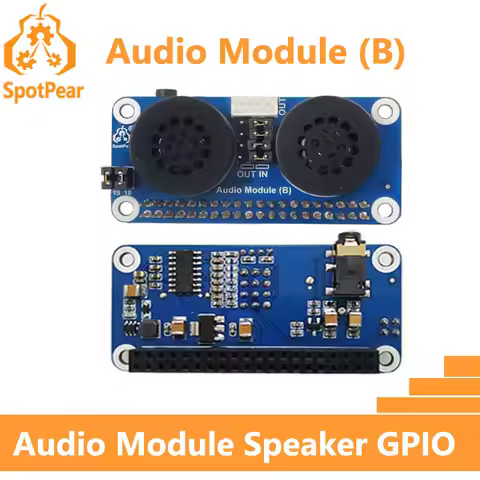 Audio Module (B) Speaker Module for Raspberry Pi zero/3B/4B GPIO audio amplification PWM sound card 