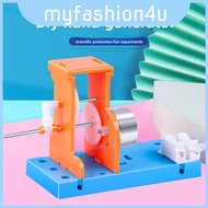 Science Physics Diy Experiment Kit Hand Crank Generator Educational Toy For Kids Stem Physics Practi