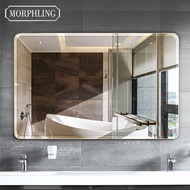 superior productsMo Feilin（Morphling） Bathroom Mirror Wall Hanging Hd Silver Mirror Frameless Toilet Toilet Hanging Mirr