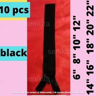 zip sembunyi 10 pcs/ zip sorok/ zip/ invisible zip-10 pcs