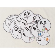 ABC Spinner/Flash Card/Spinner