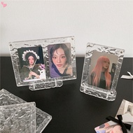 2x3inch Acrylic Photo Frame with Base Acrylic Photo Display Mini Picture Frames Desktop Display Vert