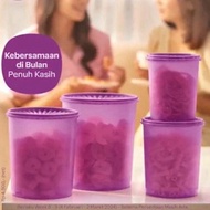 TUPPERWARE DECO CANISTER FREE BOX TOPLES SET- Pictura Store