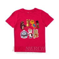 Girls' clothes with super bear adventure motif, Ninetendo switch t-shirt