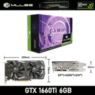 GTX1660Ti 6GB GTX1660Ti 6GB MLLSE Graphics Card GTX 1660Ti 6GB Placa De Video X-GAME NVIDIA GPU GDDR