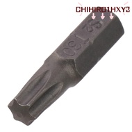 CHIHIRO1HXY3 1pc Screw Driver Bit, T6-T40 1/4 Inch Hex Shank Torx Bits, Hand Tools 25mm Length S2 Al