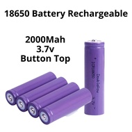 18650 Battery 2000mah Rechargeable Battery Lithium Ion Battery for Digital Clock Speaker Battery Pac