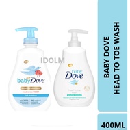 Baby Dove head to Toe Wash 400ml