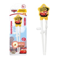 EDISONmama Chopsticks I 18.5cm for Right Hand 2-6 Years with Cars Retro Ring