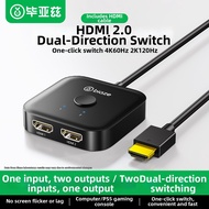 HDMI Bidirectional Switcher 4K60Hz Video Converter Splitter