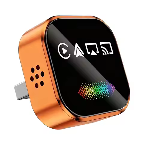 Wireless Carplay AI Smart Box 4In1 USB Dongle Adapter Airplay/Mirror Link/Android Auto/Carplay For C