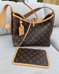 LV Carryall PM 小號 子母包 單肩手袋 棕色