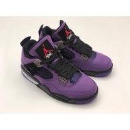 Travis Scott x Exclusive 4 Retro Purple White Black 308497-510&*&*
