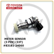 Original Toyota Hilux LN166 Hiace KDH200 TRH203 Speedometer Speed Meter Gear Sensor (3 Pin) (33T) (83181-24060)