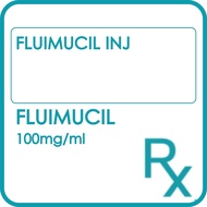 FLUIMUCIL FLUIMUCIL Solution INJ 100mg/ml Ampoule 3ml [PRESCRIPTION REQUIRED]