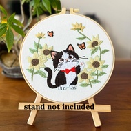 DIY embroidery beginner needlework exercise Kit, cute cartoon embroidery kit