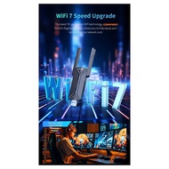 WiFi7 USB Adapter BE6500 WiFi Card 5G 6G USB3.0 Wireless Network Card USB Wifi 7 Adaptador AX5400 fo