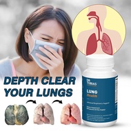 Lung Health, Lung Support Supplement, Lung Cleanse & Detox Formula Including Vitamin C for Bronchial