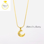 Necklace stainless gold