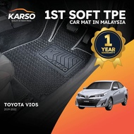 Karso Karpet Kereta Car Mat Toyota Vios (2019-2022)