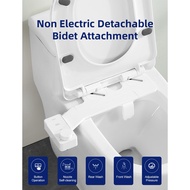 ECO Bidet Attachment Ultra-Slim Toilet Seat Attachment Dual Nozzle Bidet Adjustable Water Pressure