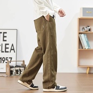 seluar slack lelaki seluar tracksuit lelaki Seluar kasual jenama bergaya lelaki khaki seluar kaki le