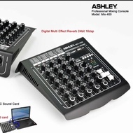 Mixer Ashley 4 Channel Mix-400 Baru Original