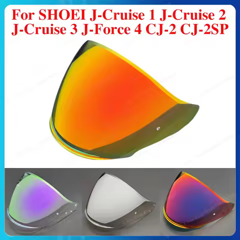 Motorcycle Helmet Visor Lens For SHOEI J-Cruise1 J-Cruise2 J-Cruise3 J-Force4 CJ-2 CJ-2SP Replace An