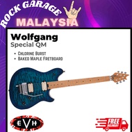EVH Wolfgang Special QM Electric Guitar, Baked Maple FB