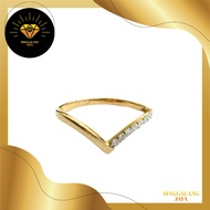 Cincin emas - cincin wanita emas 375 FASHION