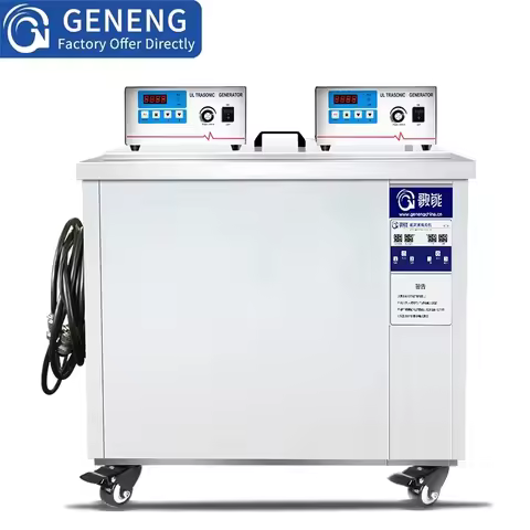GENENG 61L/88L/175L/360L Ultrasonic Cleaner Range Hood Filter Clean Engine Mold DPF Oil Degreaser Me
